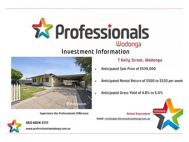 7 Kelly Street, Wodonga VIC 3690