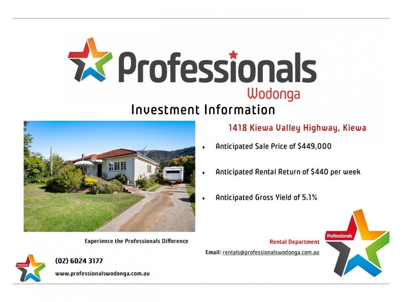 1418 Kiewa Valley Highway, Kiewa VIC 3691