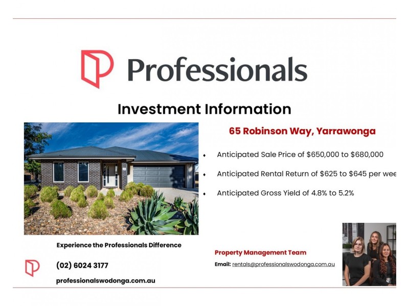 65 Robinson Way, Yarrawonga VIC 3730