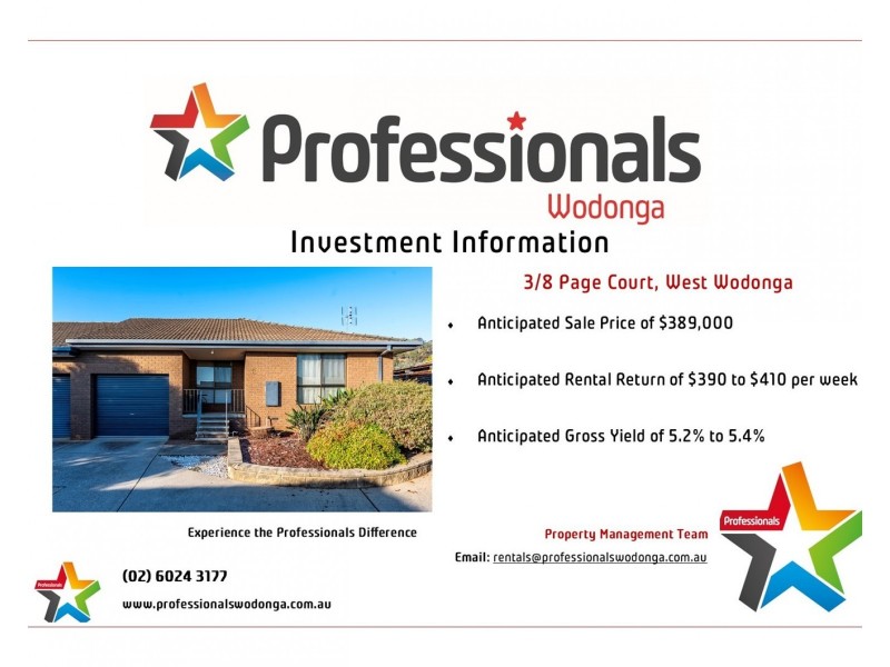 3/8 Page Court, West Wodonga VIC 3690