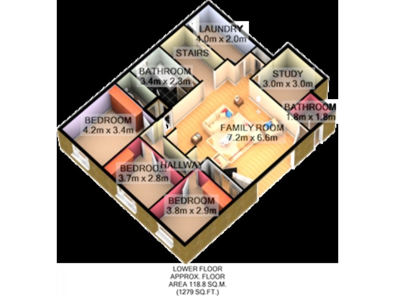 41b Avondale Drive, Wodonga VIC 3690 Floorplan