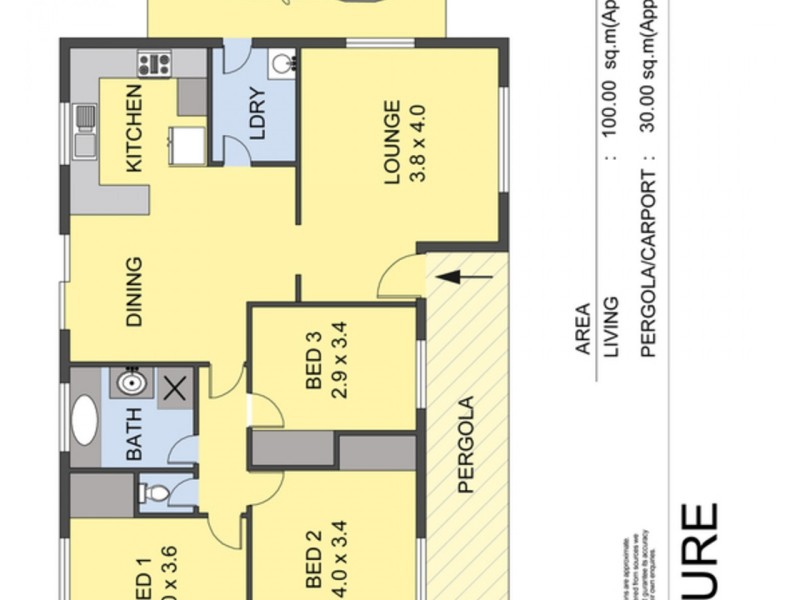 59 Azure Drive, Wodonga VIC 3690 Floorplan