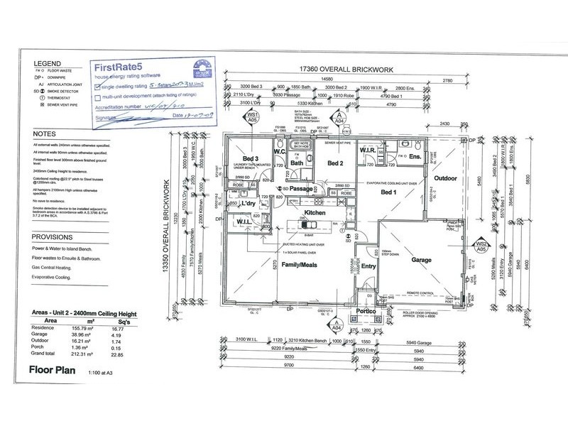 15 Lauren Place, Wodonga VIC 3690 Floorplan