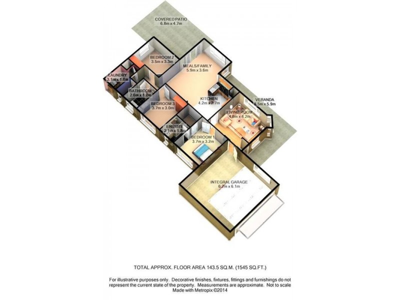 32 Sorrel  Court, Baranduda VIC 3691 Floorplan