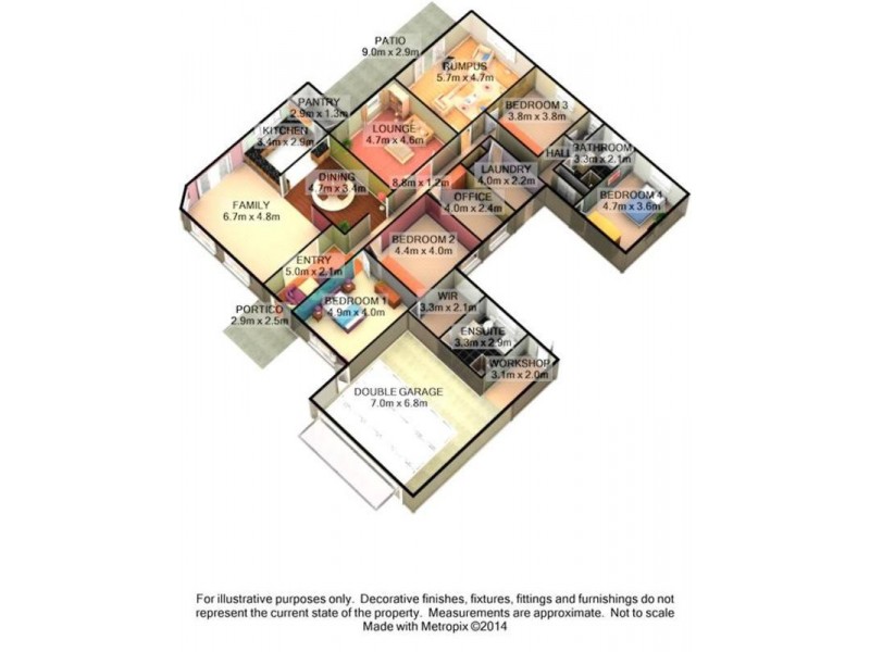 20 Oatlands Fairway, Wodonga VIC 3690 Floorplan