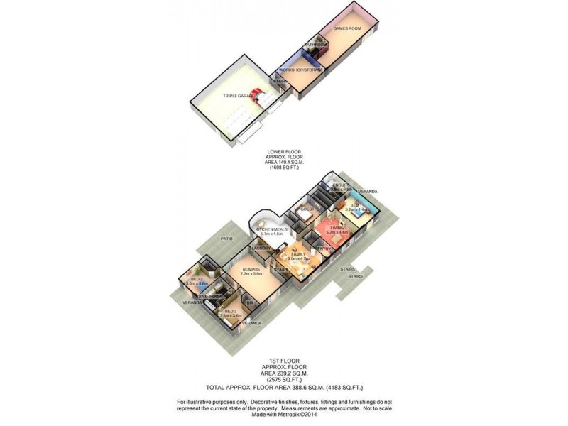 4 Caernarvon Court, Wodonga VIC 3690 Floorplan