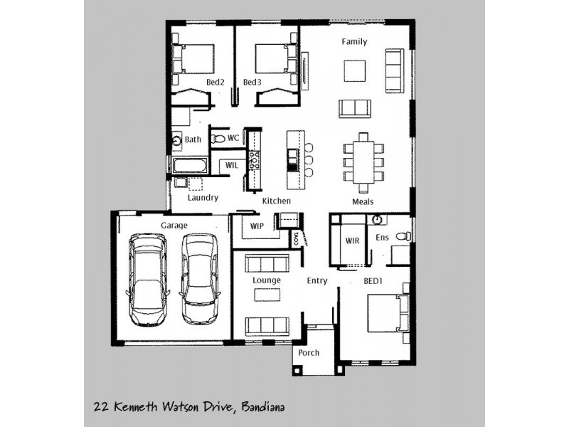 22 Kenneth Watson Drive, Bandiana VIC 3694 Floorplan