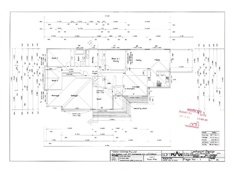21 Cottlesloe Court, Wodonga VIC 3690 Floorplan