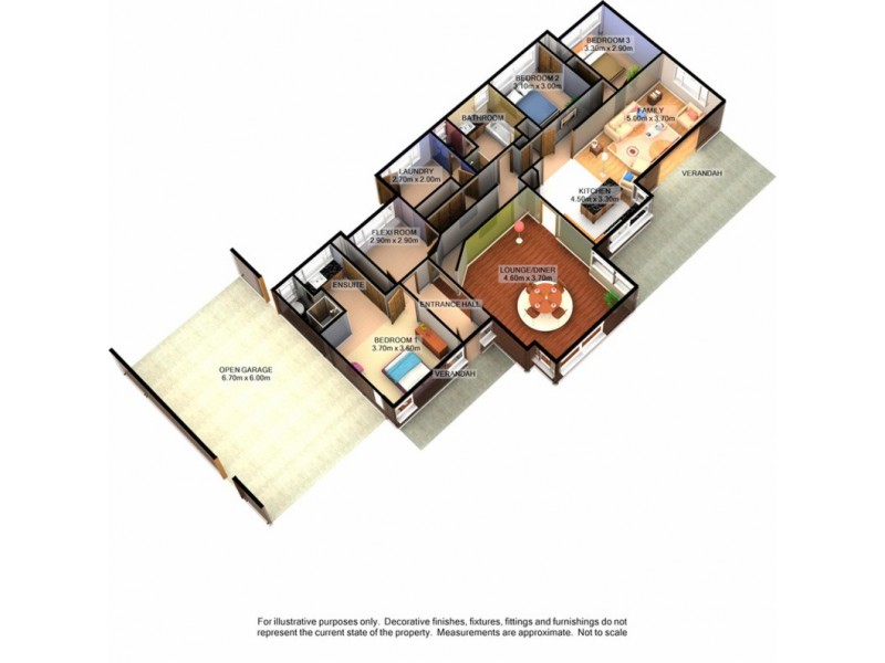 3 Sans Souci Drive, Wodonga VIC 3690 Floorplan