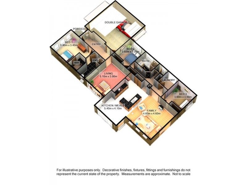 2 Mackenzie Crescent, Wodonga VIC 3690 Floorplan