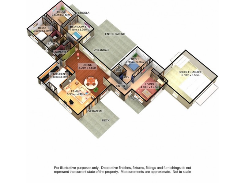 28 Avondale Drive, Wodonga VIC 3690 Floorplan