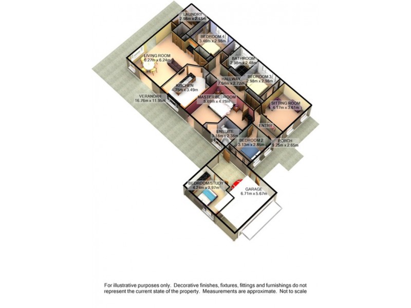 32 Innisbrook Avenue, Wodonga VIC 3690 Floorplan