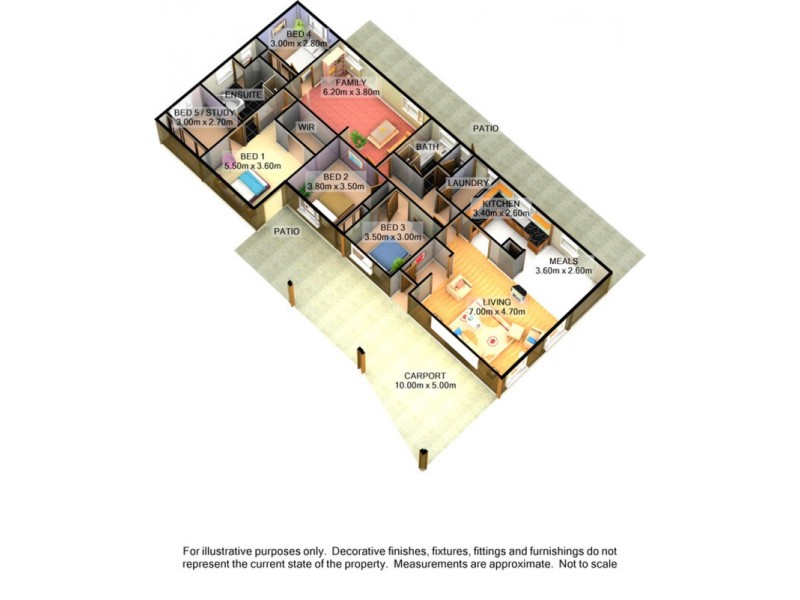 55 Emerald Avenue, Wodonga VIC 3690 Floorplan