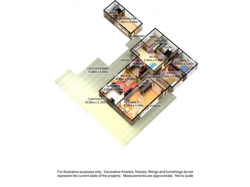 5 Scarborough Drive, Wodonga VIC 3690 Floorplan