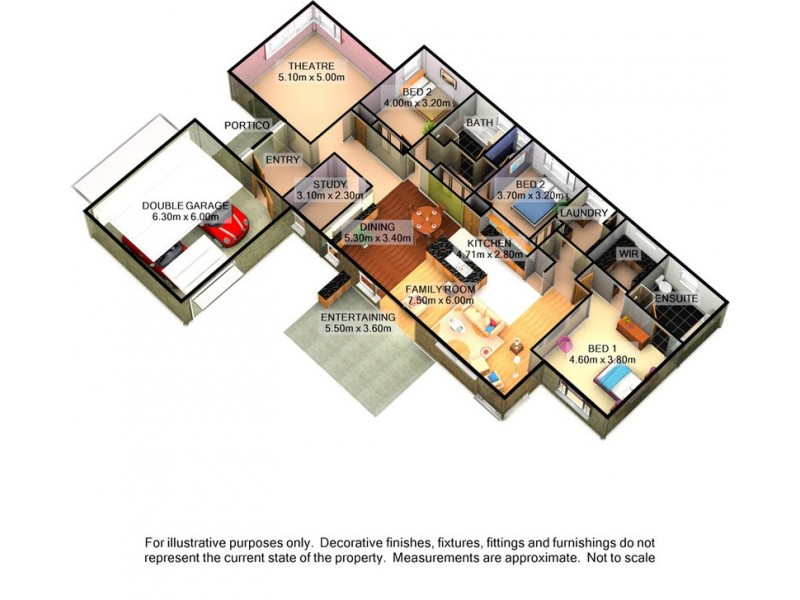 44 Victoria Cross Parade, Wodonga VIC 3690 Floorplan