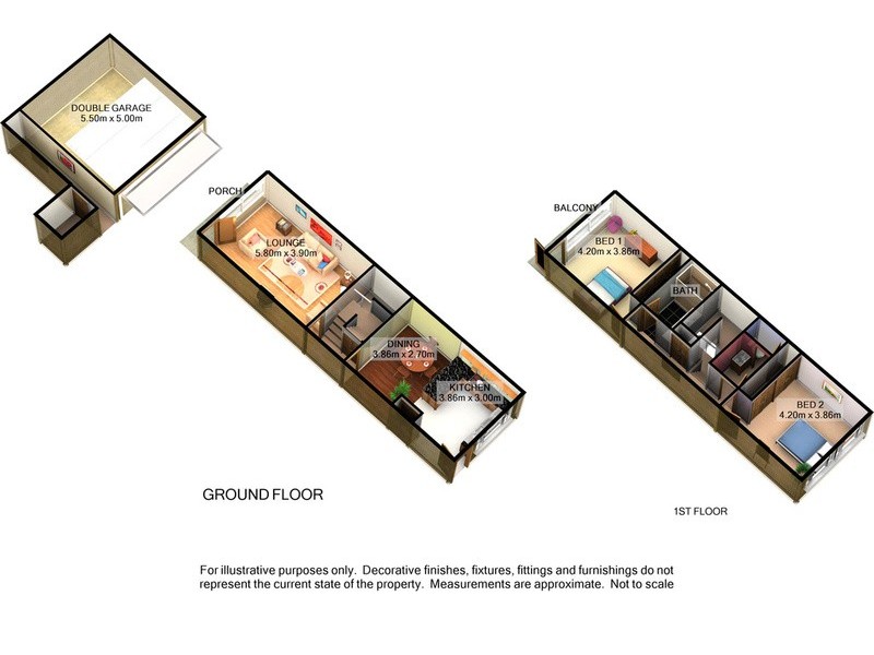 1/350 Beechworth Road, Wodonga VIC 3690 Floorplan