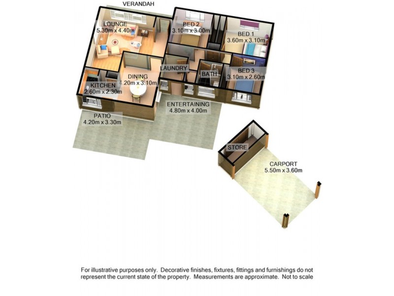 26 Menzies Street, Wodonga VIC 3690 Floorplan