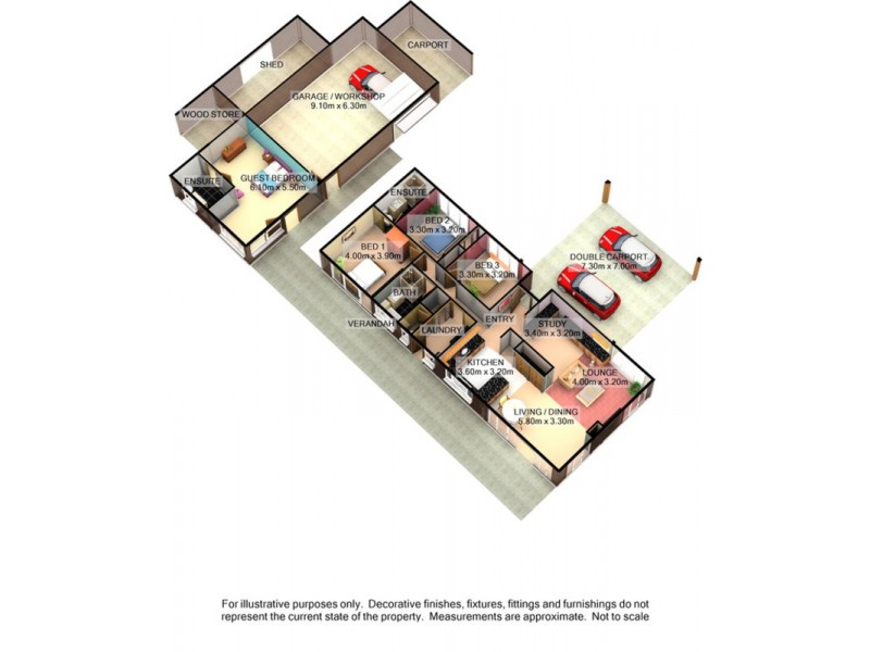 57 Twist Creek Road, Yackandandah VIC 3749 Floorplan