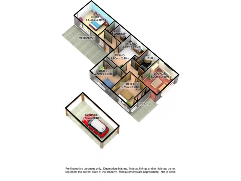 1 Pollard Street, Wodonga VIC 3690 Floorplan