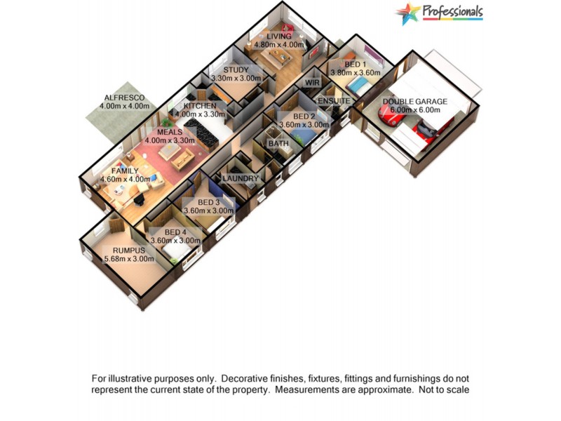 3 Peregrine Place, Wodonga VIC 3690 Floorplan