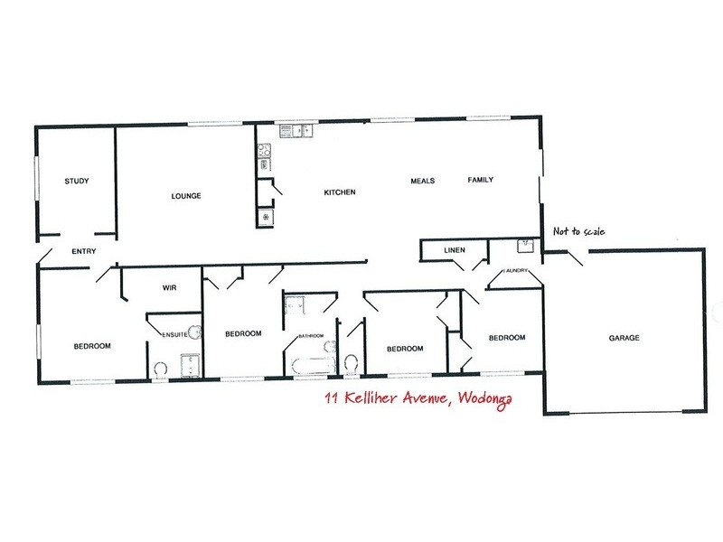 11 Kelliher Avenue, Wodonga VIC 3690 Floorplan