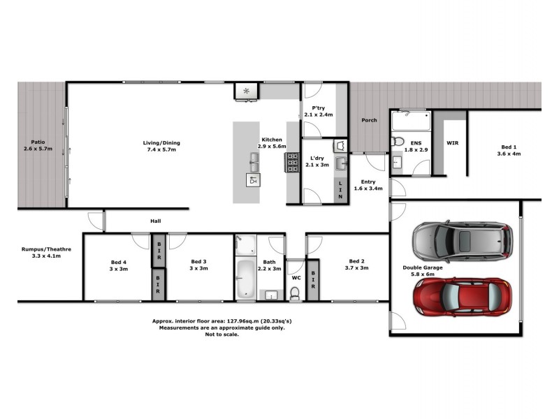 17 McDougall Grove, Wodonga VIC 3690 Floorplan