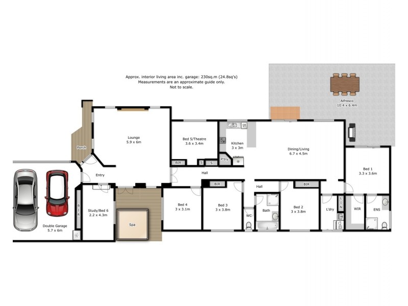 2 Menzies Street, Wodonga VIC 3690 Floorplan