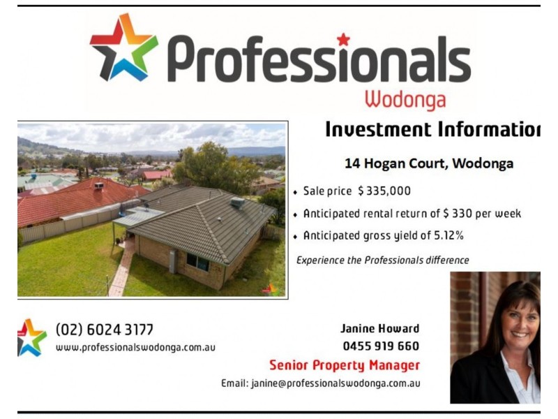 14 Hogan Court, Wodonga VIC 3690