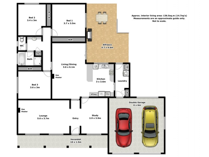 14 Hogan Court, Wodonga VIC 3690 Floorplan