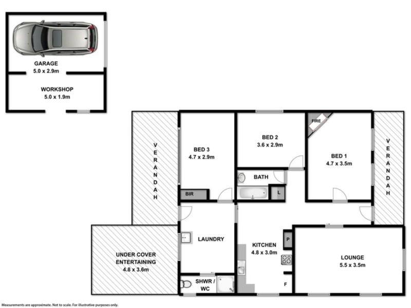 20 Barkly Street, Chiltern VIC 3683 Floorplan