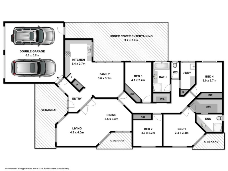 6 Mashie Way, Wodonga VIC 3690 Floorplan