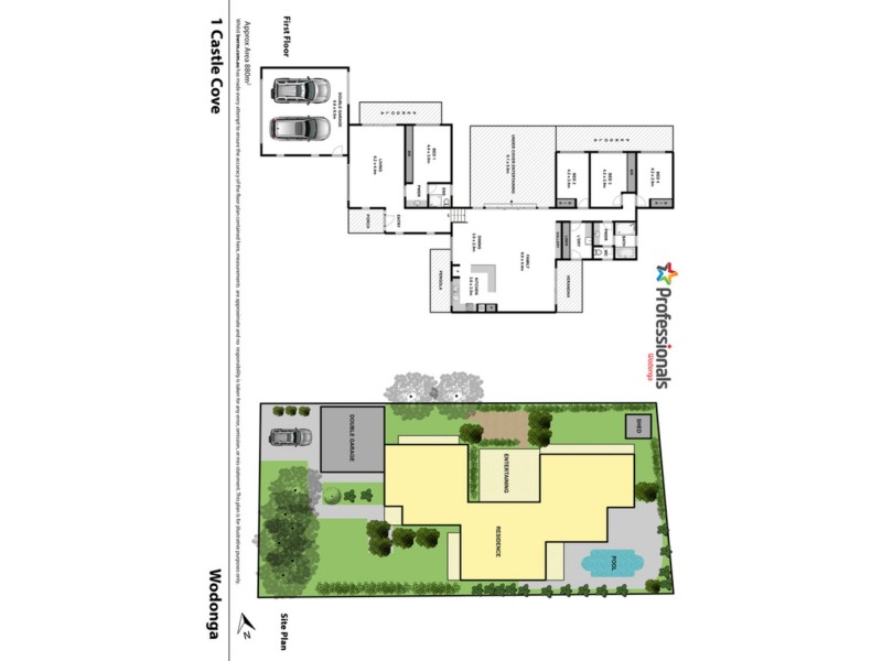 1 Castle Cove, Wodonga VIC 3690 Floorplan