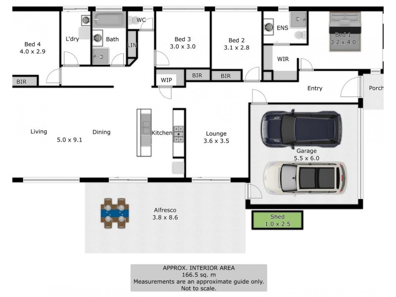 7 Gurney Crescent, Wodonga VIC 3690 Floorplan