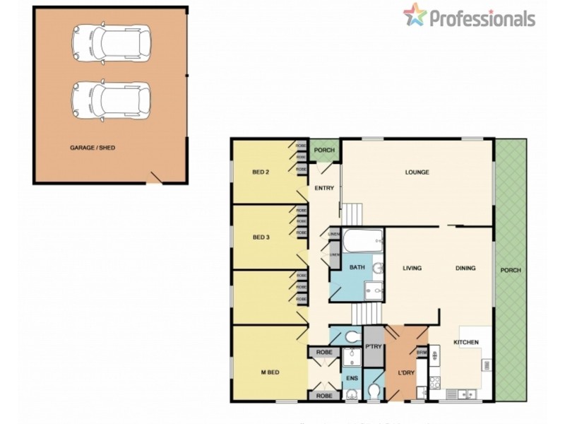5 Norah Avenue, Wodonga VIC 3690 Floorplan