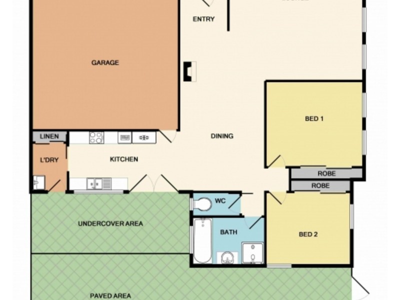 44 Craig Drive, Bellbridge VIC 3691 Floorplan