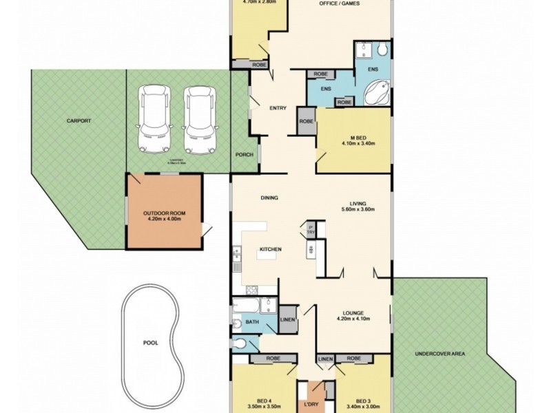 39 Sans Souci Drive, Wodonga VIC 3690 Floorplan