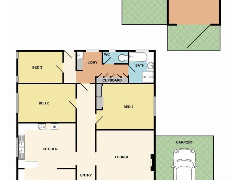 8 Schubert Crescent, Wodonga VIC 3690 Floorplan