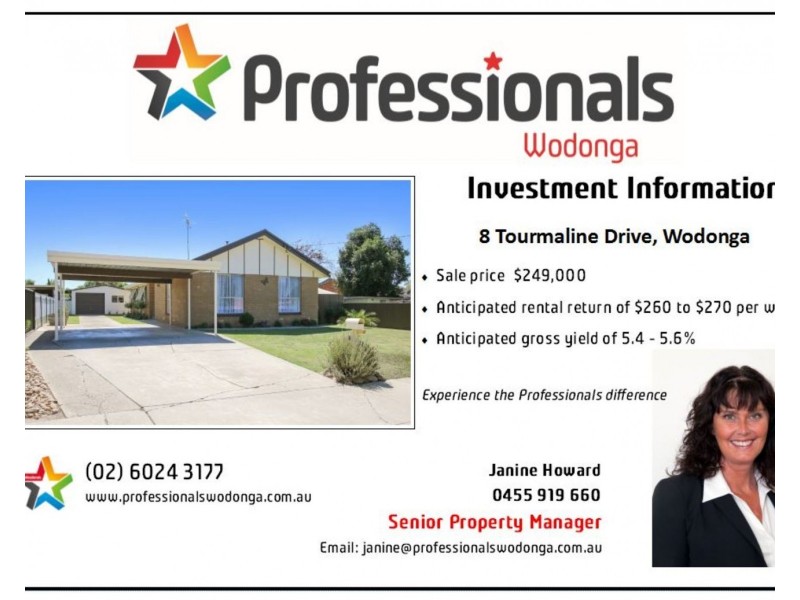 8 Tourmaline Drive, Wodonga VIC 3690