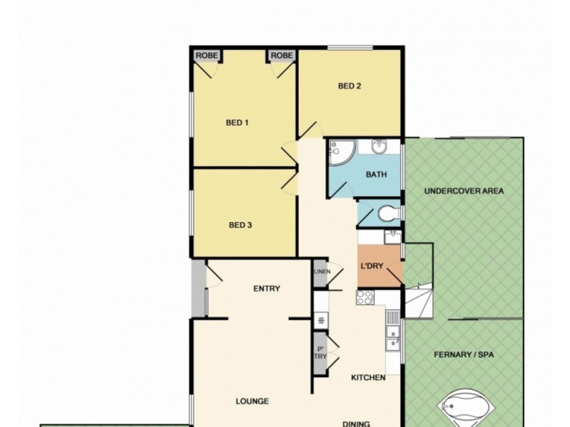 8 Tourmaline Drive, Wodonga VIC 3690 Floorplan