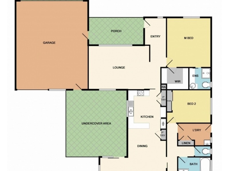 44 Iron Way, Wodonga VIC 3690 Floorplan