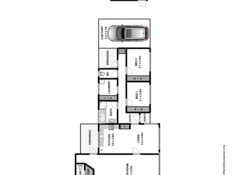 24 Conness Street, Chiltern VIC 3683 Floorplan