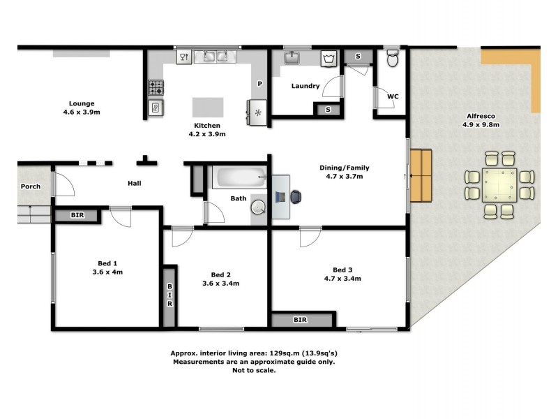 34 Charles Street, Wodonga VIC 3690 Floorplan