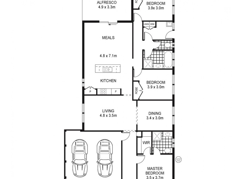 100 Halletts Way, Bacchus Marsh VIC 3340 Floorplan