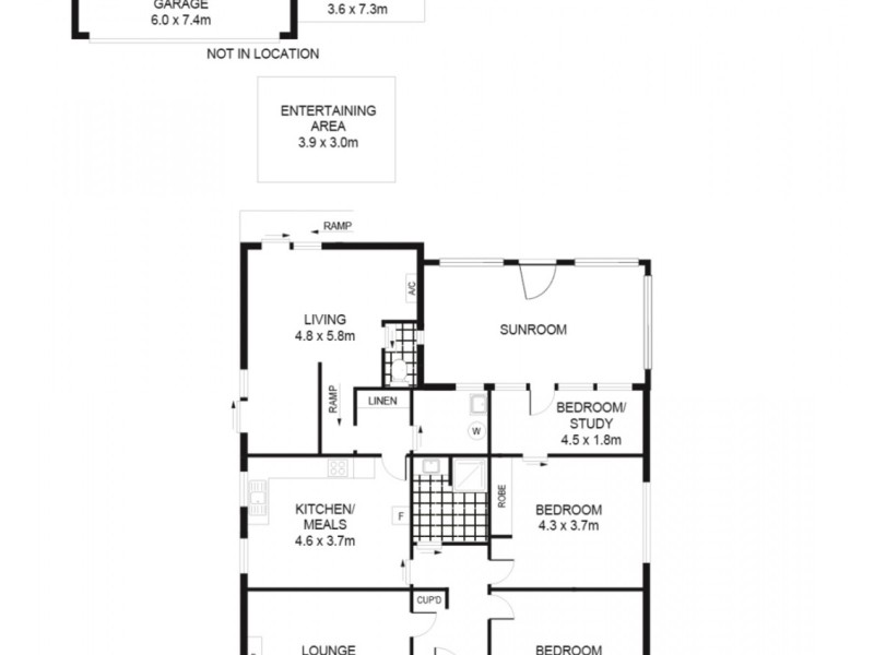 291 Main Street, Bacchus Marsh VIC 3340 Floorplan