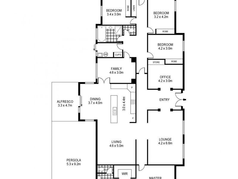1 Links Road, Bacchus Marsh VIC 3340 Floorplan