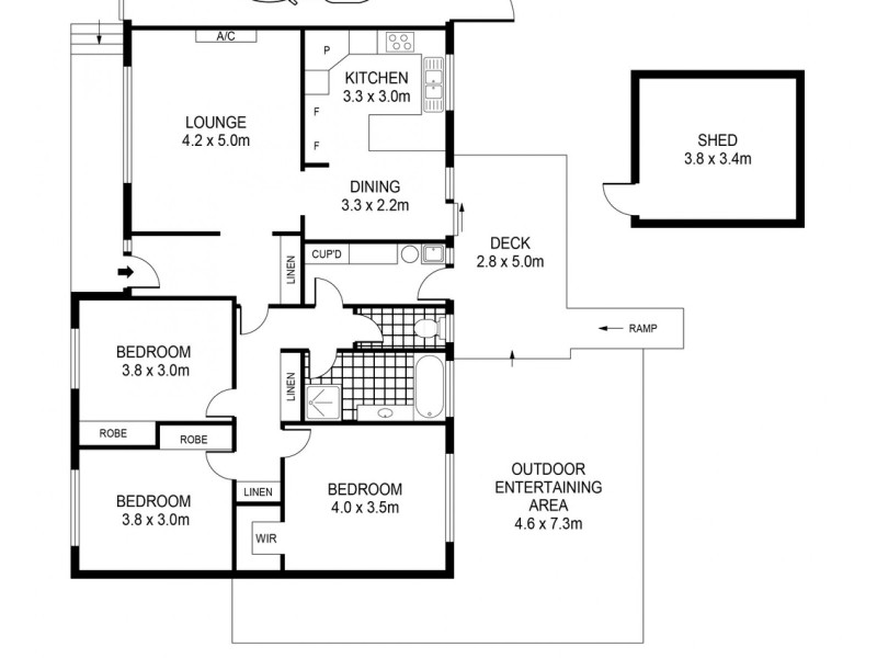 7 Davies Street, Bacchus Marsh VIC 3340 Floorplan