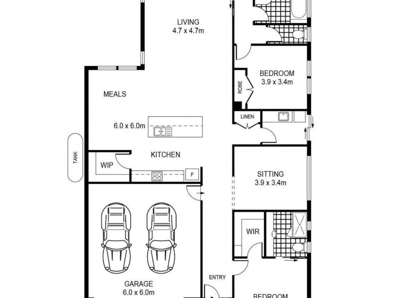 40 McLachlan Street, Bacchus Marsh VIC 3340 Floorplan