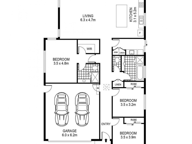 42 McLachlan Street, Bacchus Marsh VIC 3340 Floorplan