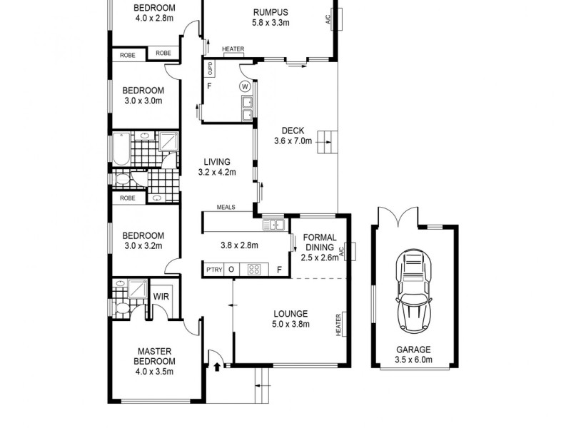 3 Luton Court, Darley VIC 3340 Floorplan