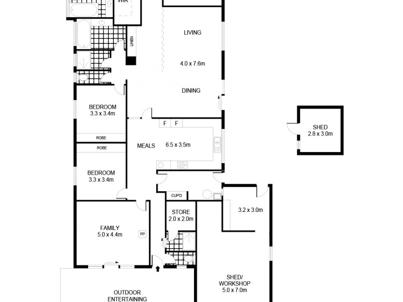 27 Horder Crescent, Darley VIC 3340 Floorplan